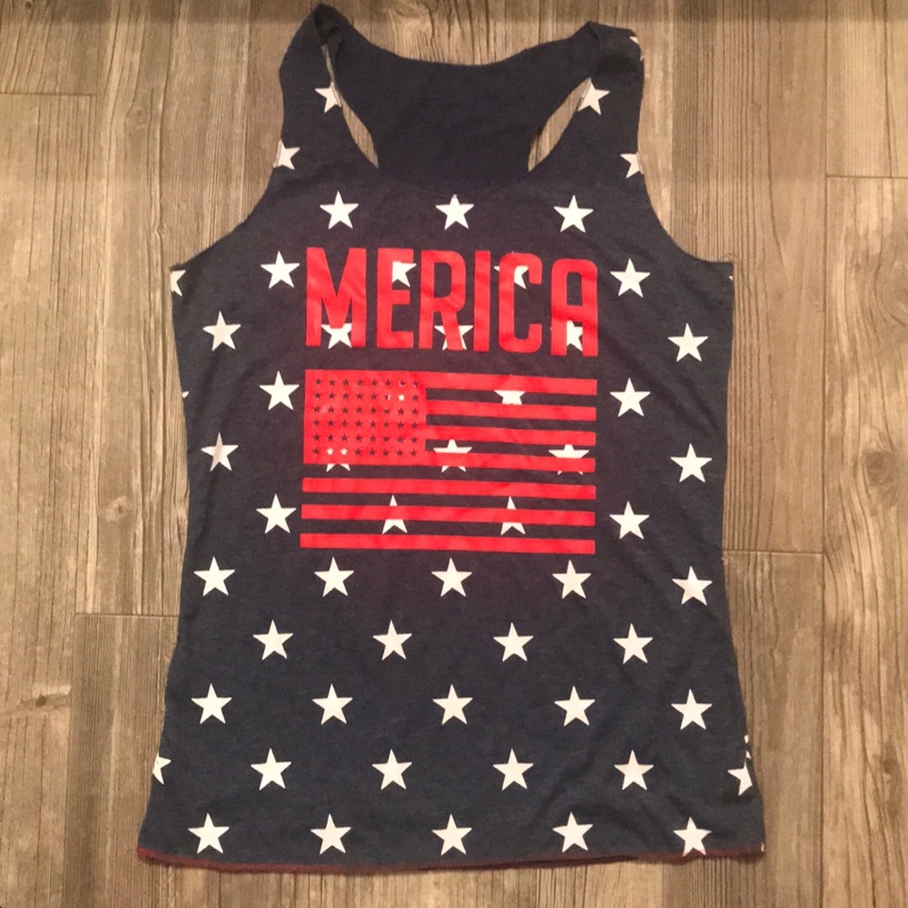 NWOT MERICA crossfit tank size XL